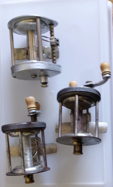 LOT (8) MOULINETS A PÊCHE VINTAGE REELS FISHING
