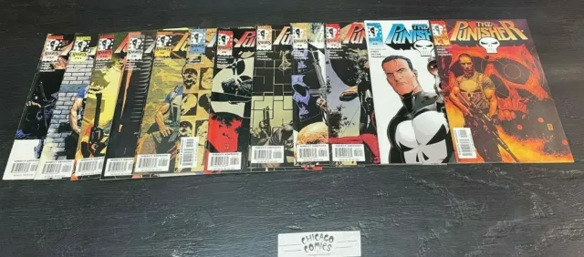 Punisher, Complete 12 Issues Series From 20000.  Marvel Knights, Garth Ennis.