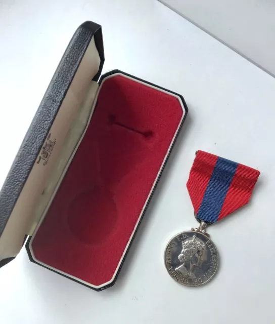 Imperial Service Medal, Queen Elizabeth II, Boxed, VGC, Royal Mint