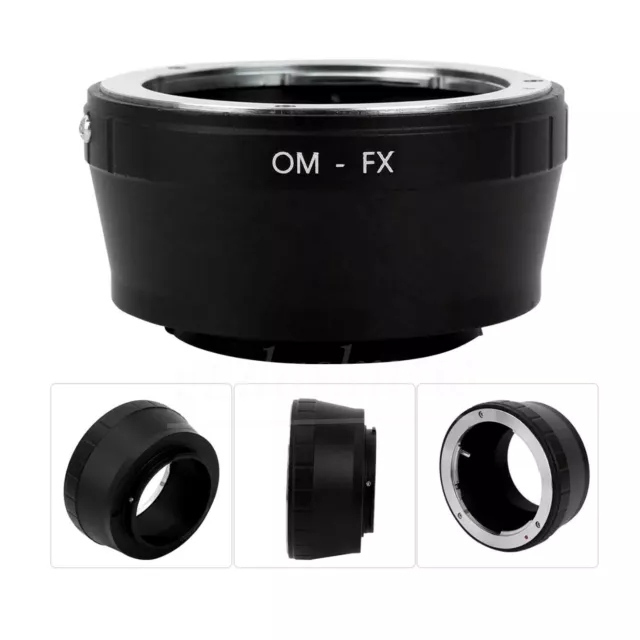 OM-FX Olympus OM Lens to Fuji FX X-Mount Adapter Ring - UK Stock 2