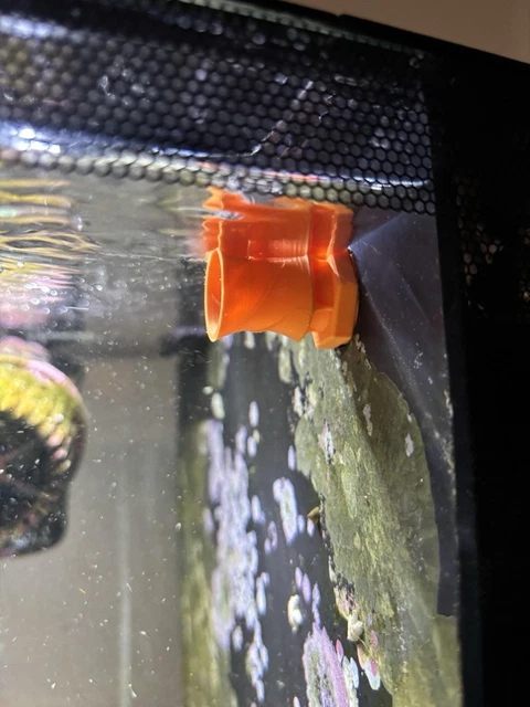 REEF-PRINT Random Flow Generator (RFG) Nozzle For Fluval Evo 52L & Spec 60L Aquariums