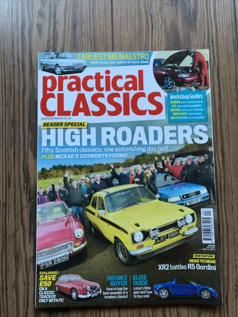 Practical Classics Magazine Spring 2024 Issue Maestro, Jaguar,Lotus, XR2