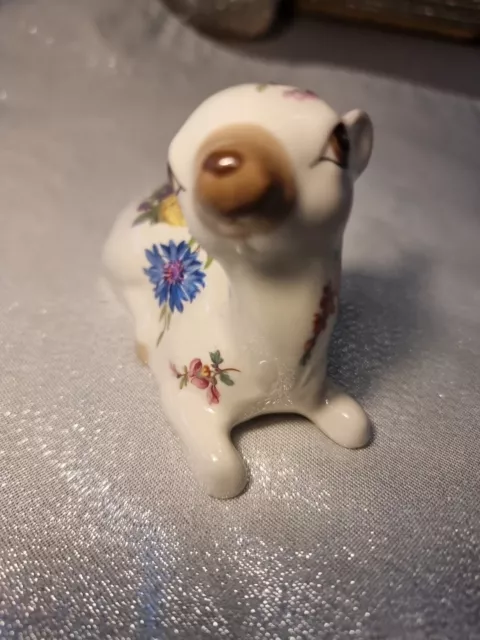 Szeiler Floral Deer 4" Long Excellent 2