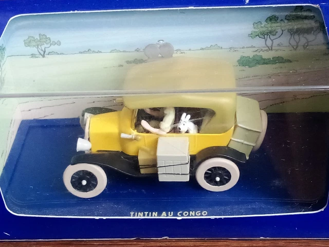 figurine voiture tintin