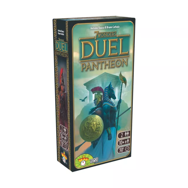New - Repos Production 7 Wonders Duel: Pantheon Expansion - Ages 10+ | 2 players