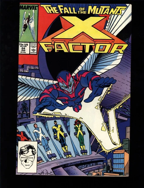 X-Factor #24  FN (6.0) WP  Marvel Comics 1988 1st app Archangel X-men