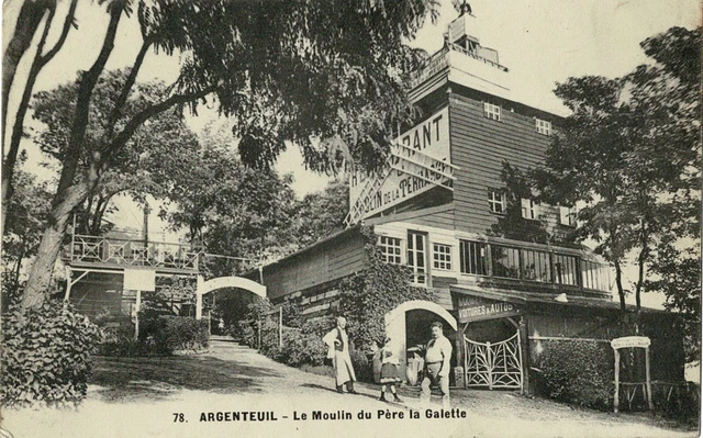 CPA - Argenteuil - le Moulin du Père la Galette