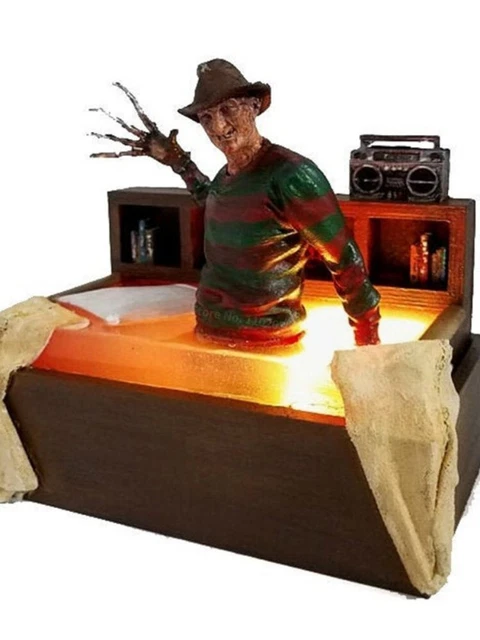 Horror Resin Figure Movie Party Decor Fredick Statue Decoration Light up Toys