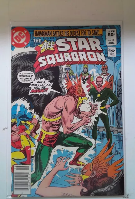 All-Star Squadron #12 DC Comics (1982) VF+ Newsstand 1st Print Comic Book