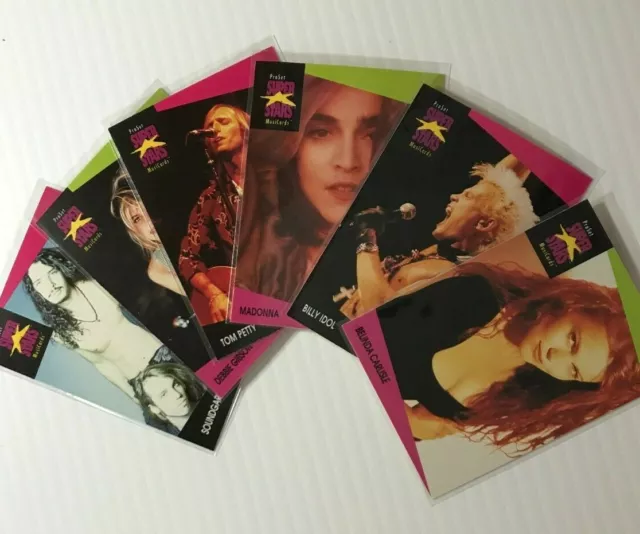 1991 Pro Set SuperStars MusiCards - Your Choice / Pick-a-Card