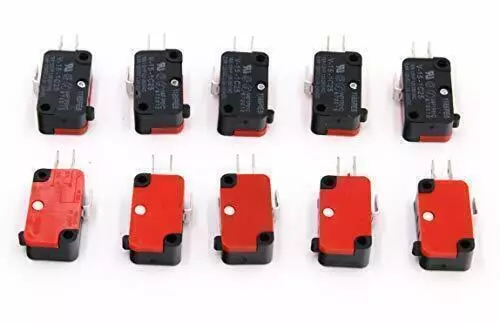 10Pcs 16A Microwave Oven Door Arcade Cherry Button Micro Switch Limit Switch