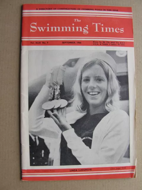 1966 SWIMMING TIMES Linda Ludgrove, Commonwealth Games, Jamaica, Brian Phelps