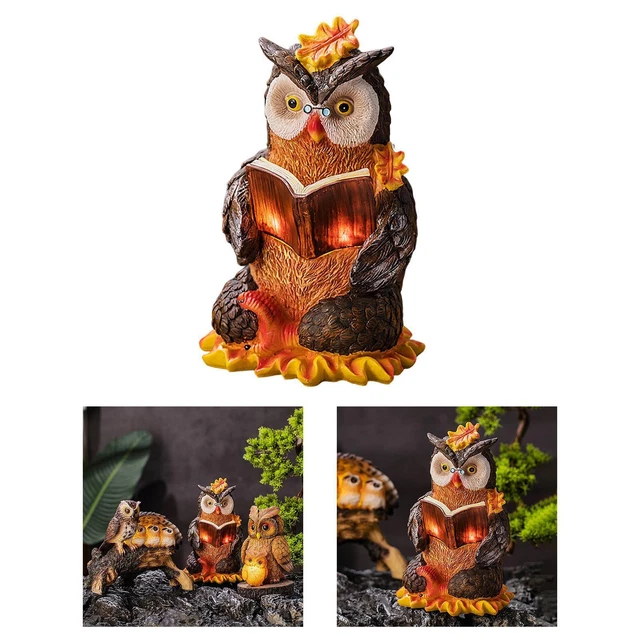 Lawn Light Exterior Night Lamp Animal Statue Landscape Lamp Outdoor Solar Lamp