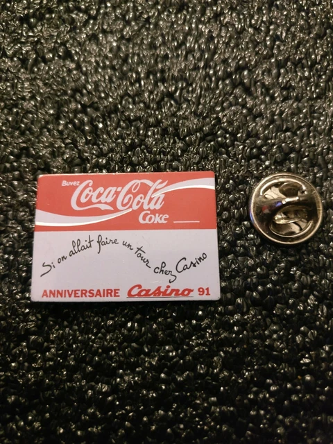 Pin's Coca-Cola En Musique - Édition Esso - Haut Blanc - Collection