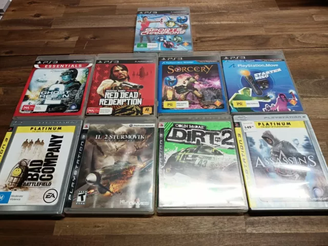 Lot of 9x PlayStation 3 Games PS3