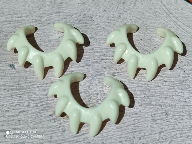 Lot De 50 Attaches Blanc PLAYMOBIL - Occasion - Pour Réparation Ou Création