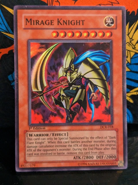 YuGiOh Mirage Knight DCR-018 1st Ed Dark Crisis Super Rare NM