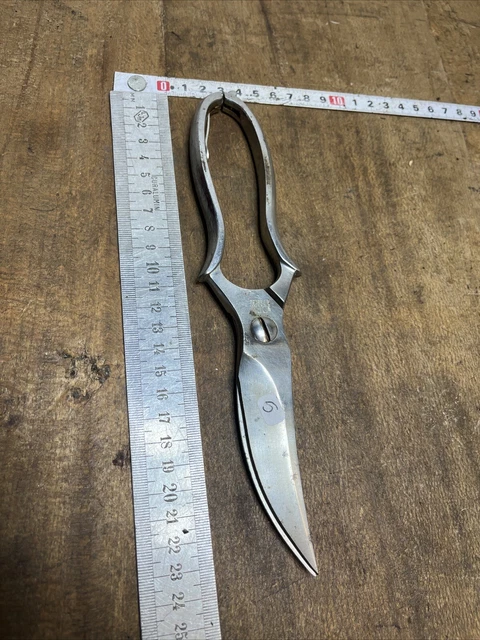 Ancien Couteau-cisaille à Volaille Nogent - Chrome MB Extra - Cuisine D'occasion, Bon état