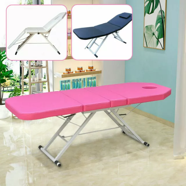 71 "L Table de massage 3 plis Massage du visage portable Spa Salon lit tatouage