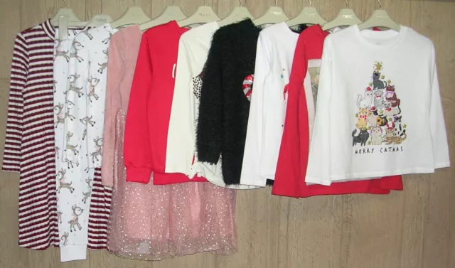 Maglione pigiama abito NEXT M&S H&M ecc. per ragazze età 6-7 122 cm