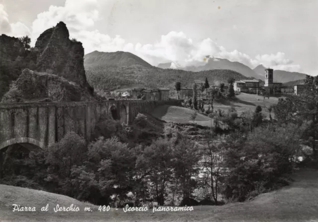 Cartolina Di Piazza Al Serchio - Lucca