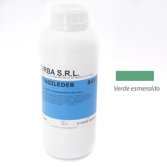 Tintura Penetrante Per Pelle - 25 Ml, Rapida E Ad Alta Penetrazione Per Cuoio