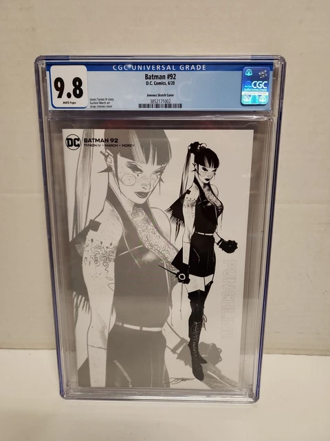 2020 DC Comics Batman 92 CGC 9.8 WP 1 Per Store Punchline Design