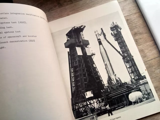 Project Gemini For The Press original book c 1966 NASA, spaceflight, rocket 3