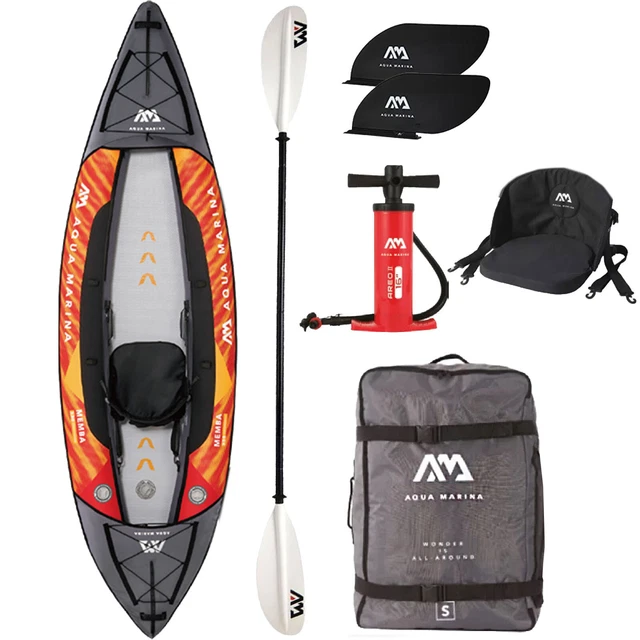 AQUA MARINA INFLATABLE Memba 330 Kajak Kanu Kayak Tourenkajak Boot 1er ...
