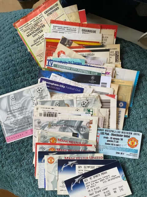 Match Tickets Manchester United - European and League: *Choose from list*