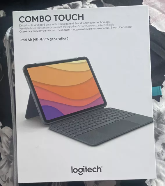 LOGITECH COMBO TOUCH Keyboard Case for iPad Air 4th & 5th Gen Oxford