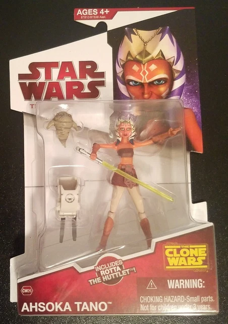STAR WARS THE Clone Wars CW26 AHSOKA TANO with Rotta the Huttlet NEW ...
