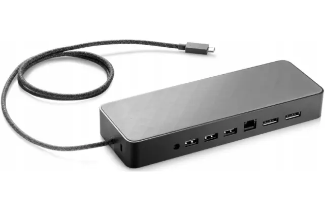 HP USB-C Universal Dock HSA-B005DS DisplayPort USB 3.0 Dockingstation