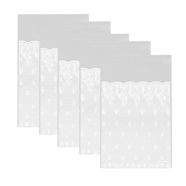 Pochette en papier 7x12 cm - Motifs pierres précieuses - Blanc - Doré x1 -  Perles & Co