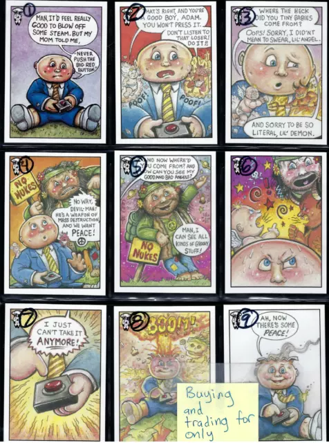 SINGLES Complete Your Set You Pick Garbage Pail Kids 35 Years of Untold Stories