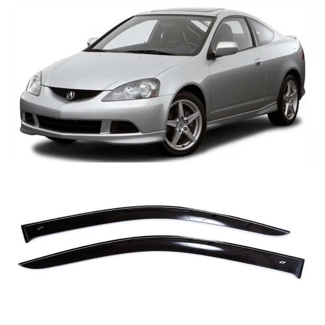 For Acura RSX I 2001-2006 Side Window Wind Visors Sun Rain Guard Vent Deflectors
