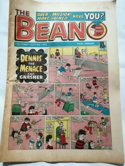 DC Thompson THE BEANO Comic. July 3rd 1982 Issue 2085 **Free UK Postage**