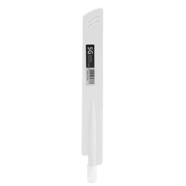 AZ7795G 18dbi High Gain 5G Antenna SMA Omni Directional Full Band Antenna White