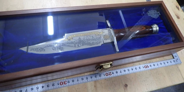 Couteau Gerber Commémoratif Harley-Davidson 1981 - édition Limitée 1451/3000, Neuf Sous Blister