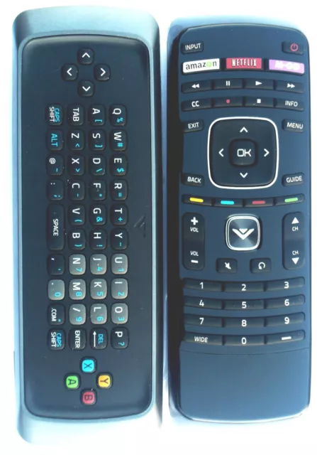 New Vizio QWERTY keyboard Remote for SV422XVT SV472XVT VF552XVT M3D470KD E472VL