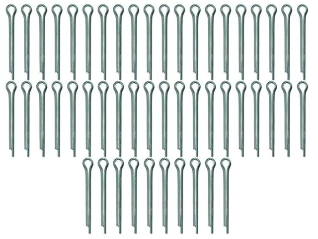 1000 Of Split Cotter Retaining Pins Bzp Zinc Plated SIZE: 2.5Mm X 25Mm Din94