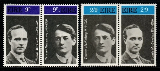 Ireland Sg281/4 1970 Irish Patriots Mtd Mint