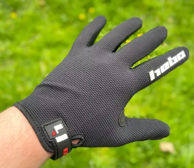 Hebo Team Iv Trials Gloves New 2024 Size Medium Black Beta Montesa Vertigo Gas