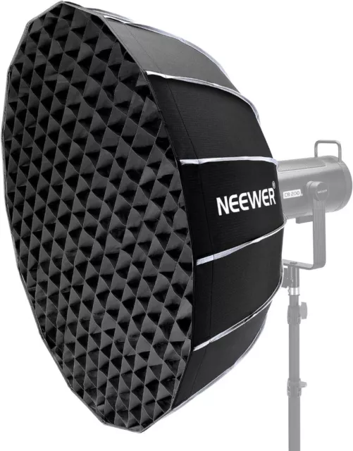 NEEWER NS85U 33.5"/85cm Softbox Parabolic Quick Setup/Fold Like Umbrella