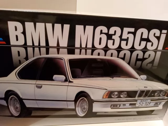 Bmw M 635 Csi .  ,1/24 Plastic Kit Fujimi