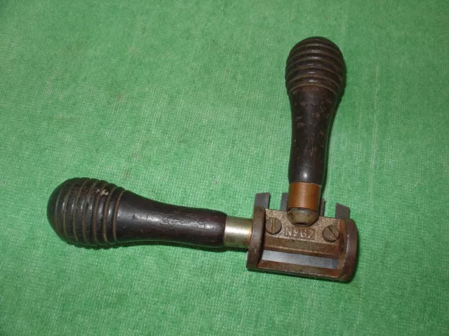 ANTIQUE VINTAGE STANLEY UNIVERSAL SPOKE SHAVE No. 67 WOODWORKING PLANE USA MADE