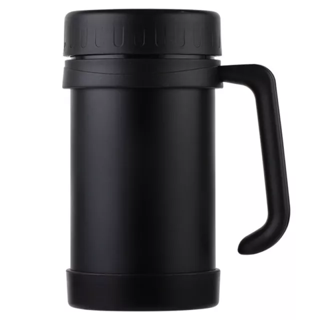 500Ml/17Oz  Mug Stainless Steel Vacuum Flasks With Handle  Cup9253