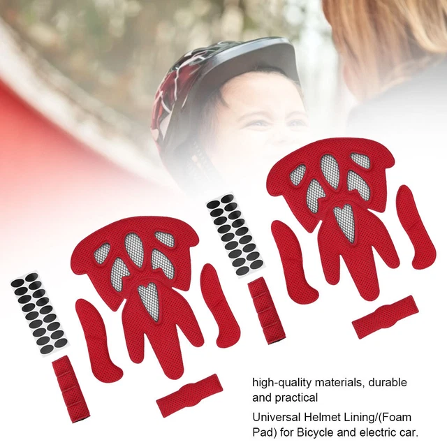 2 Set Helmet Liner Universal Helmet Inner Mat For Bicycle Safety Hat Accessories