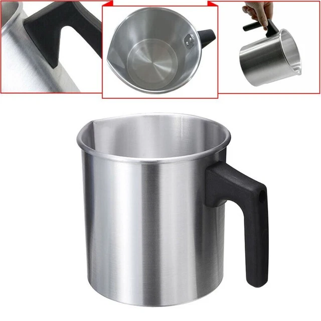 Jarra de jarra casera herramienta de fusión taza de cera jabón para hacer chocolate crisol