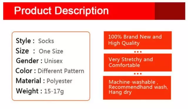 Men Women 3D Pattern Manicure Print Socks Flip Flop Funny Hidden Running Sock 3